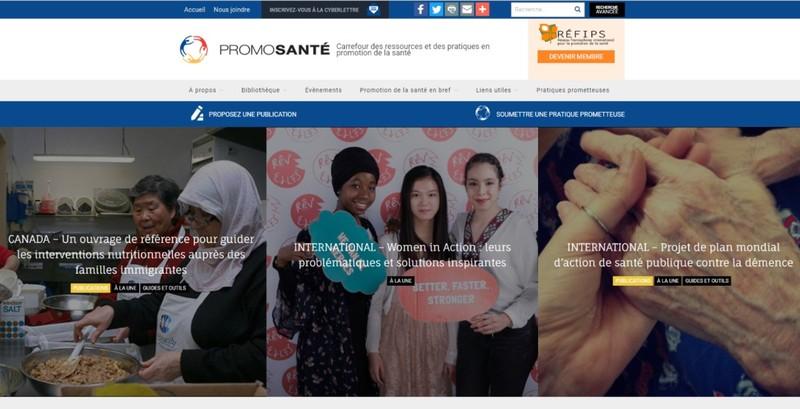 PromoSanté - Carrefour des ressources et des pratiques en pr ... Image 1