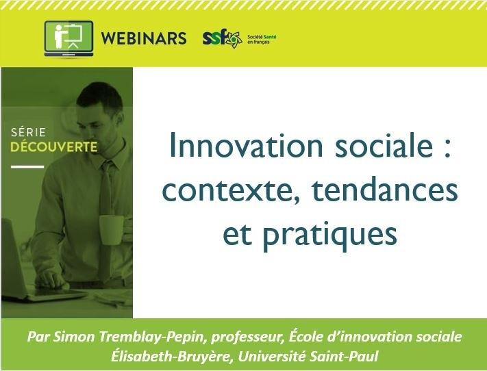 Innovation sociale : contexte, tendances et pratiques Image 1