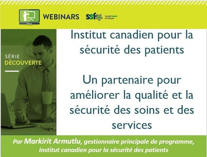 Institut canadien pour la sécurité des patients – Un partena ... Image 1