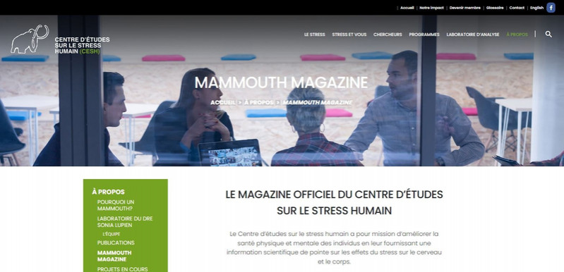 Mammouth magazine - Le magazine officiel du Centre d'études  ... Image 1