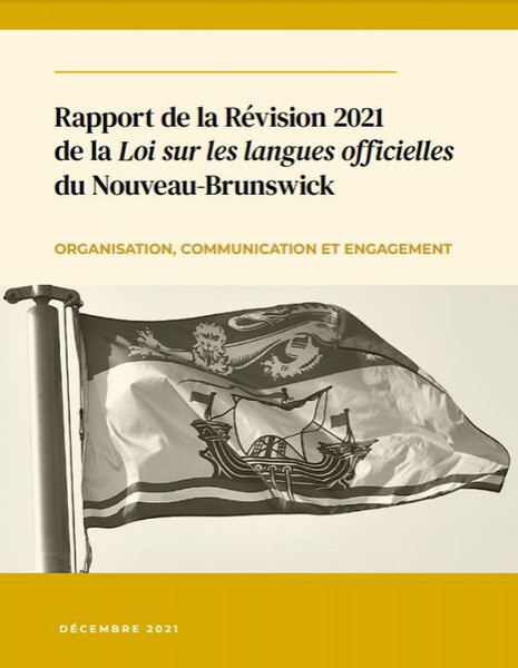 Rapport de la Révision 2021 de la Loi sur les langues offici ... Image 1