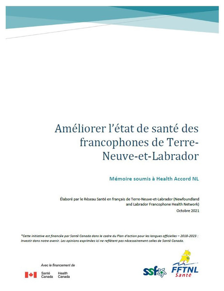 Améliorer l’état de santé des francophones de Terre-Neuve-et ... Image 1