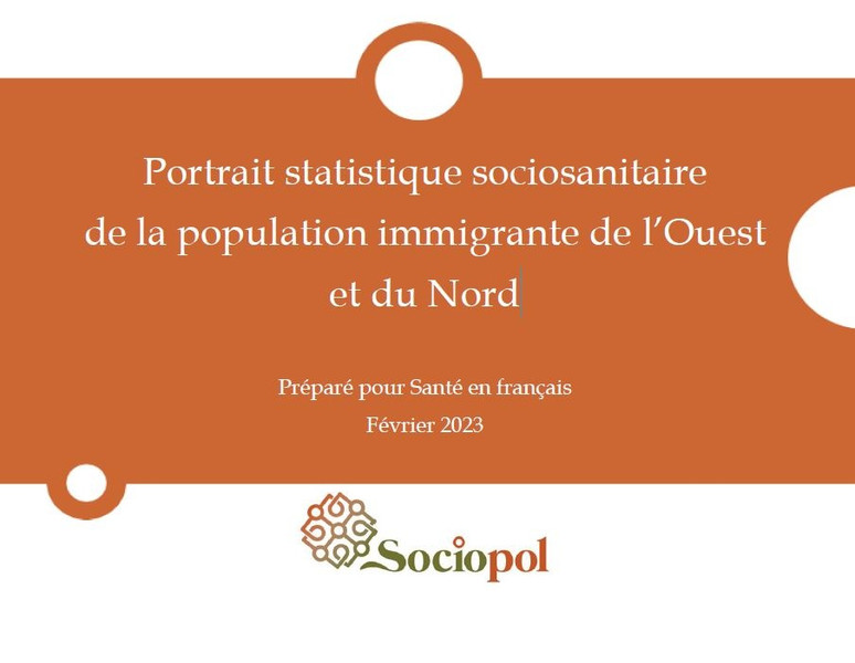 Portrait statistique sociosanitaire de la population immigra ... Image 1